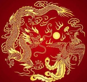Dragon et Phenix, couple impérial en Asie (Chine et Japon)